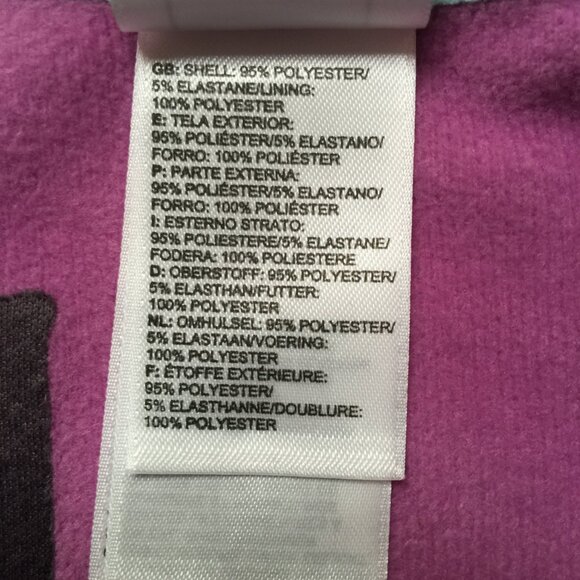 North Face Toddler Full Zip Hoodie Jacket Blue / Orange Size 6-12 Months - Picture 11 of 15